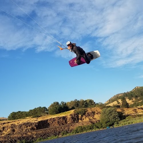 kiteboarding - Flying Nick