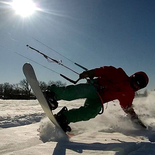 snow kiting twin cities